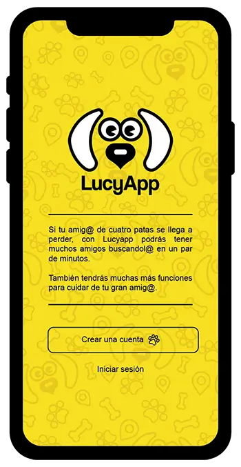 Inicio LucyApp