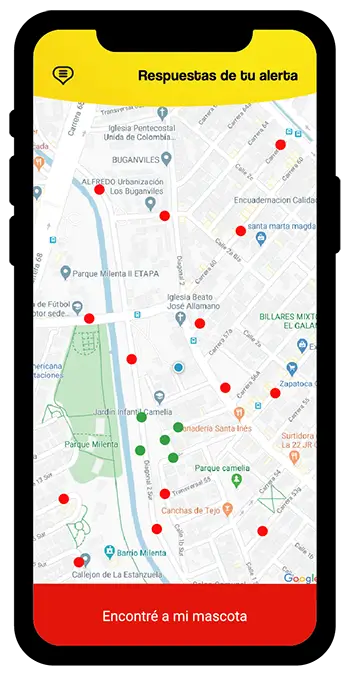 Respuesta de tu alerta LucyApp
